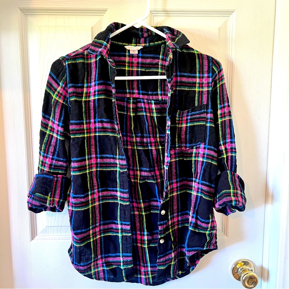 Aeropostale X small button down cotton flannel